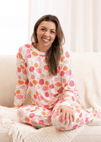 Mary Square | Annie Pajama Pant Set - Pumpkin Patch