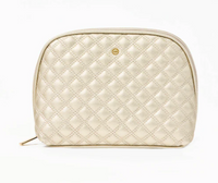 Mary Square Small Or Large Quilted Essential Pouch