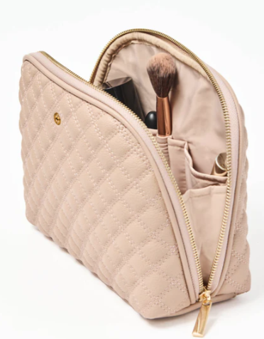 Mary Square Small Or Large Quilted Essential Pouch