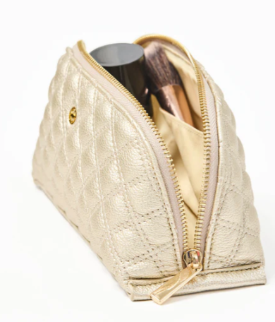 Mary Square Small Or Large Quilted Essential Pouch