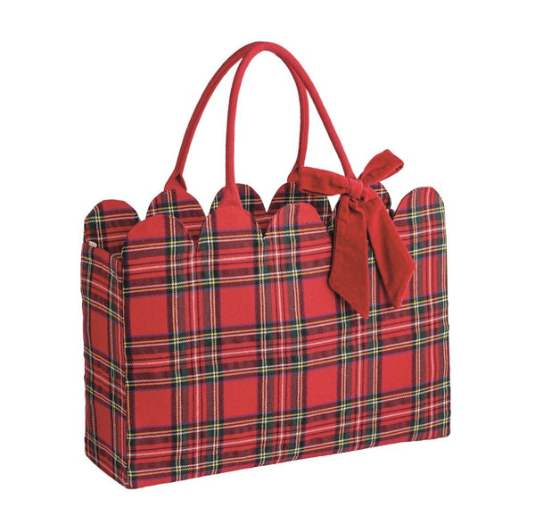 Scallop Holiday Tote