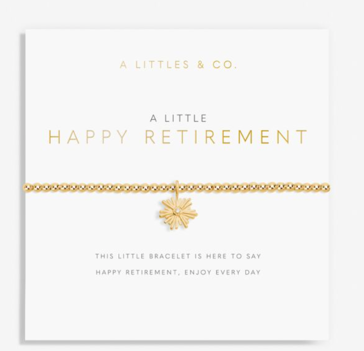 A Little 'Happy Retirement' Bracelet
