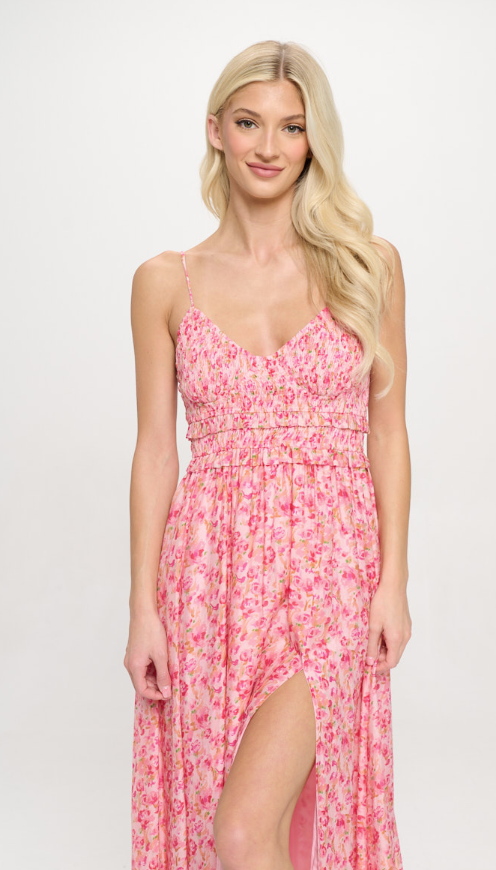 Collins  Rosy Breeze Maxi Dress