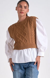 Elan Ryan Sweater Top