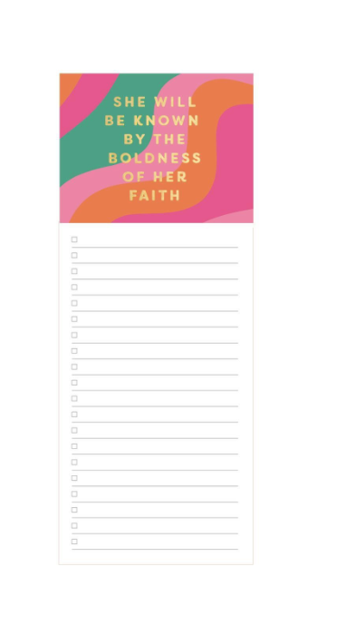 Mary Square Magnetic Notepad