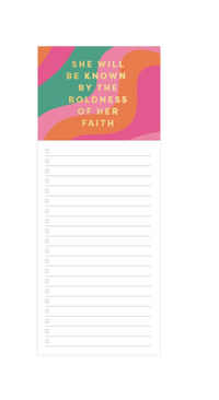 Mary Square Magnetic Notepad