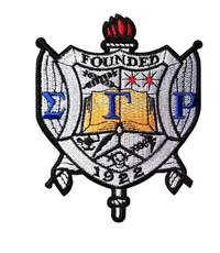 Divine 9 Sorority & Fraternity  Iron on Embroidered Patches: AKA, Delta Sigma Theta, Zeta Phi Beta, Alpha, Kappa, Sigma, Omega