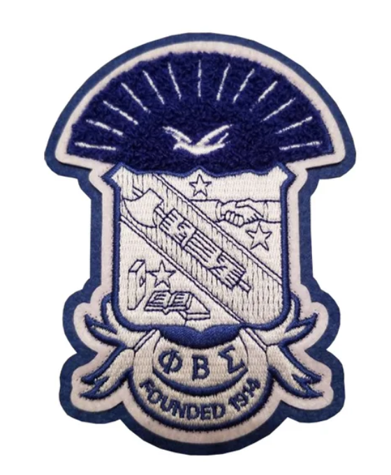 Divine 9 Sorority & Fraternity  Iron on Embroidered Patches: AKA, Delta Sigma Theta, Zeta Phi Beta, Alpha, Kappa, Sigma, Omega