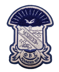 Divine 9 Sorority & Fraternity  Iron on Embroidered Patches: AKA, Delta Sigma Theta, Zeta Phi Beta, Alpha, Kappa, Sigma, Omega