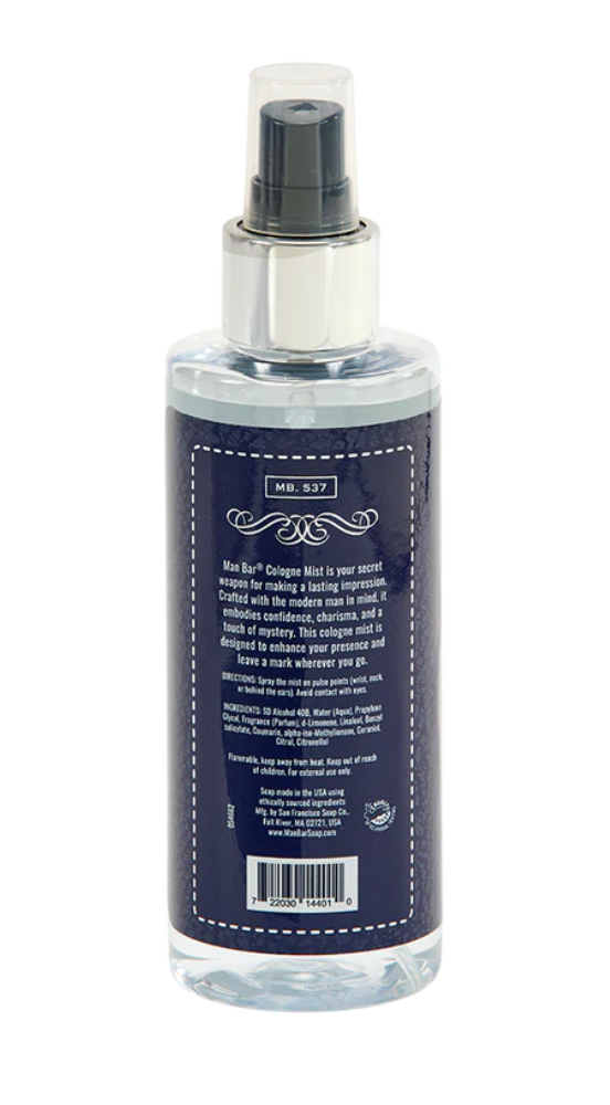 MAN BAR® Cologne Mist Silver Sage & Bergamot