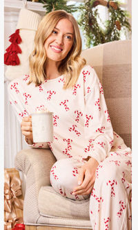 Sophie Candy Cane Pajama Set