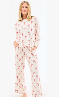 Sophie Candy Cane Pajama Set
