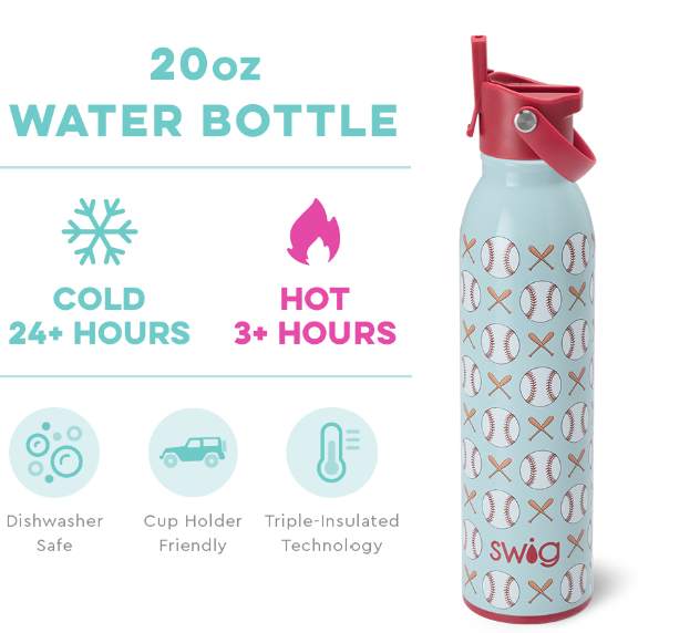 SWIG Flip & Sip Water Bottles 20 oz.