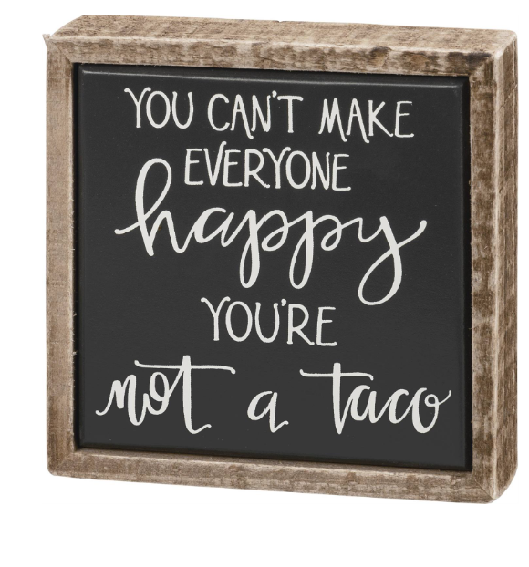 Inspirational Mini Box Signs