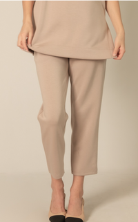 P. CILL Butter Modal Waist Band Ankle Pants