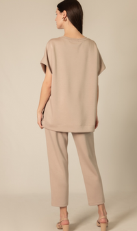 P. CILL Butter Modal Waist Band Ankle Pants