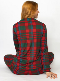Telluride Plaid Long Sleeve Holiday Family Pajamas