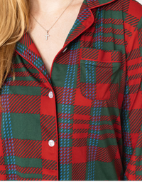 Telluride Plaid Long Sleeve Holiday Family Pajamas
