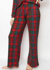 Telluride Plaid Long Sleeve Holiday Family Pajamas