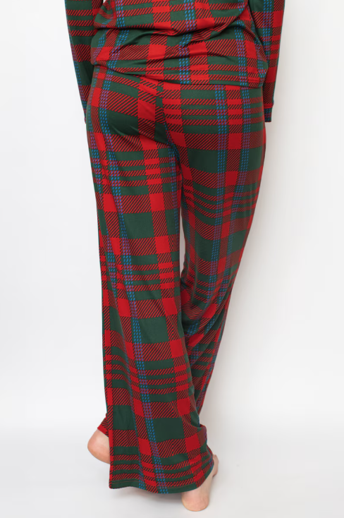 Telluride Plaid Long Sleeve Holiday Family Pajamas