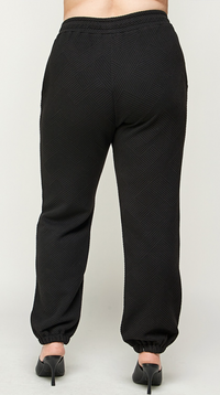 WFH Work From Home Curvy PLUS Textured Athleisure