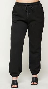 WFH Work From Home Curvy PLUS Textured Athleisure