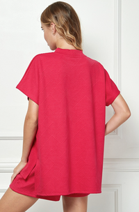 WFH Work From Home Textured Athleisure- FALL