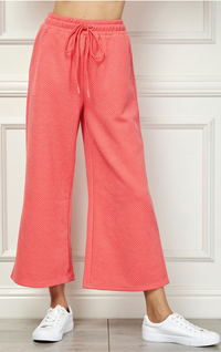 WFH Work From Home Textured Athleisure- Summer Vibe