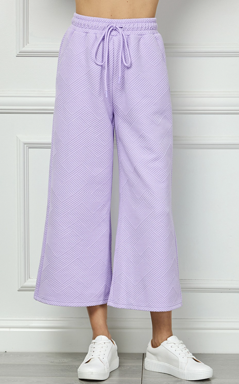 WFH Work From Home Textured Athleisure- Summer Vibe