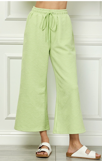 WFH Work From Home Textured Athleisure- Summer Vibe