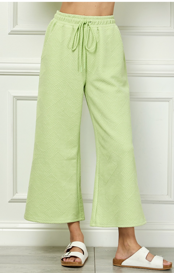 WFH Work From Home Textured Athleisure- Summer Vibe