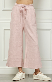 WFH Work From Home Textured Athleisure- Summer Vibe