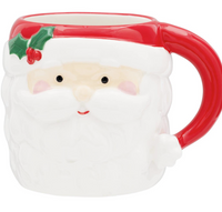 Santa Ceramic Mug by C.R.Gibson Signature Celebrations
