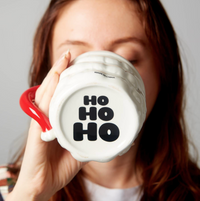 Santa Ceramic Mug by C.R.Gibson Signature Celebrations