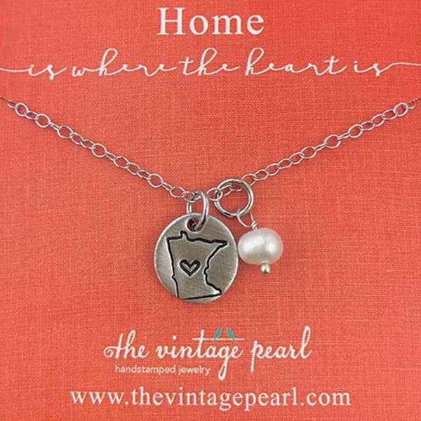 Home Is Where The Heart Is Necklace