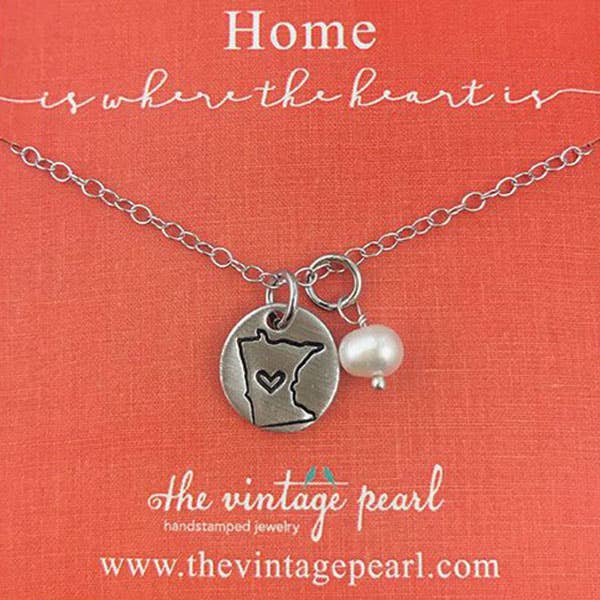 Home Is Where The Heart Is Necklace