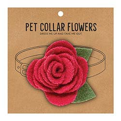 SM Pet Collar Flower-Raspberry