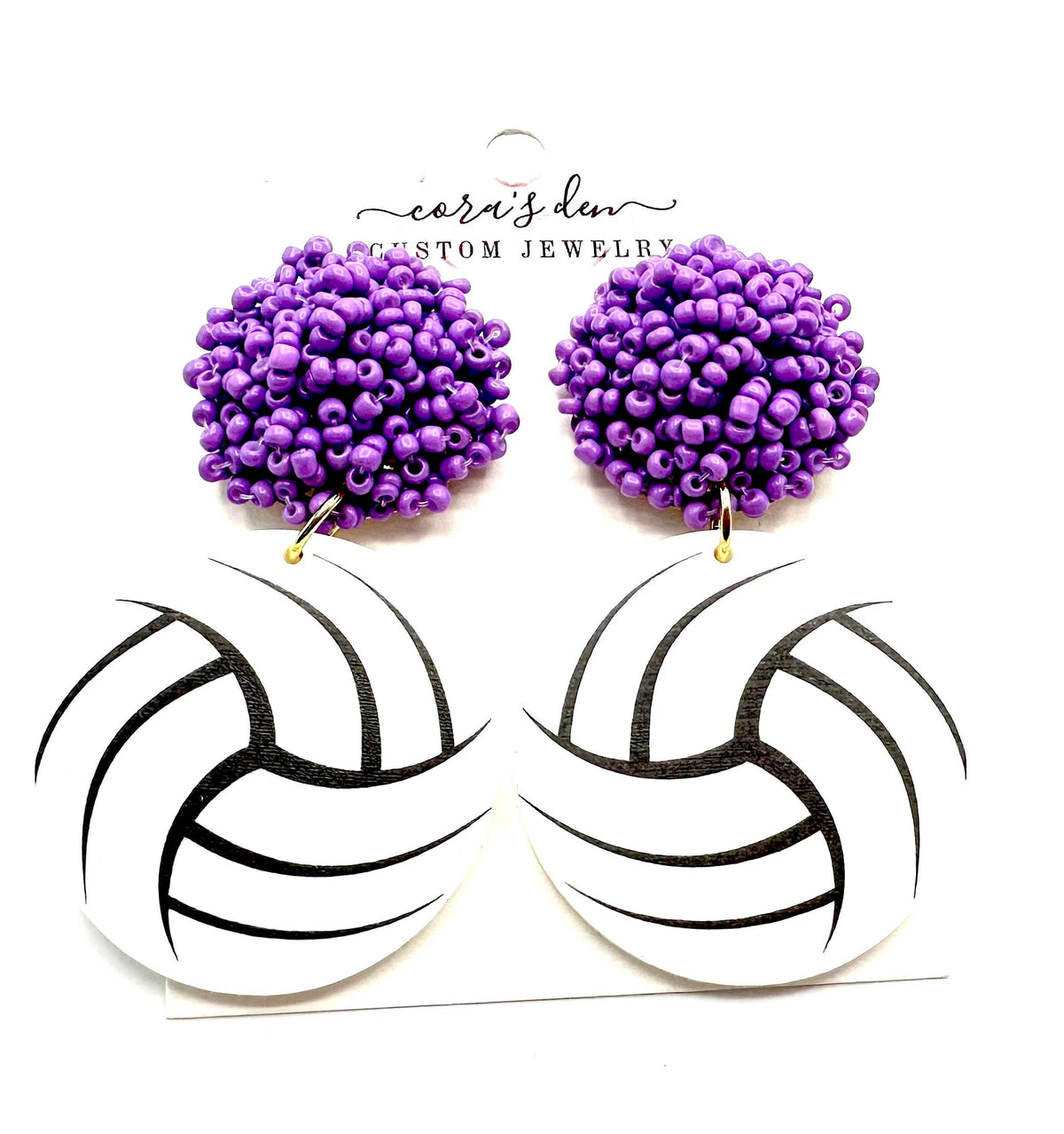 Volleyball Earrings