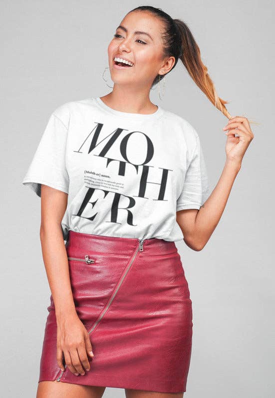 Mother logo Remix T-shirt