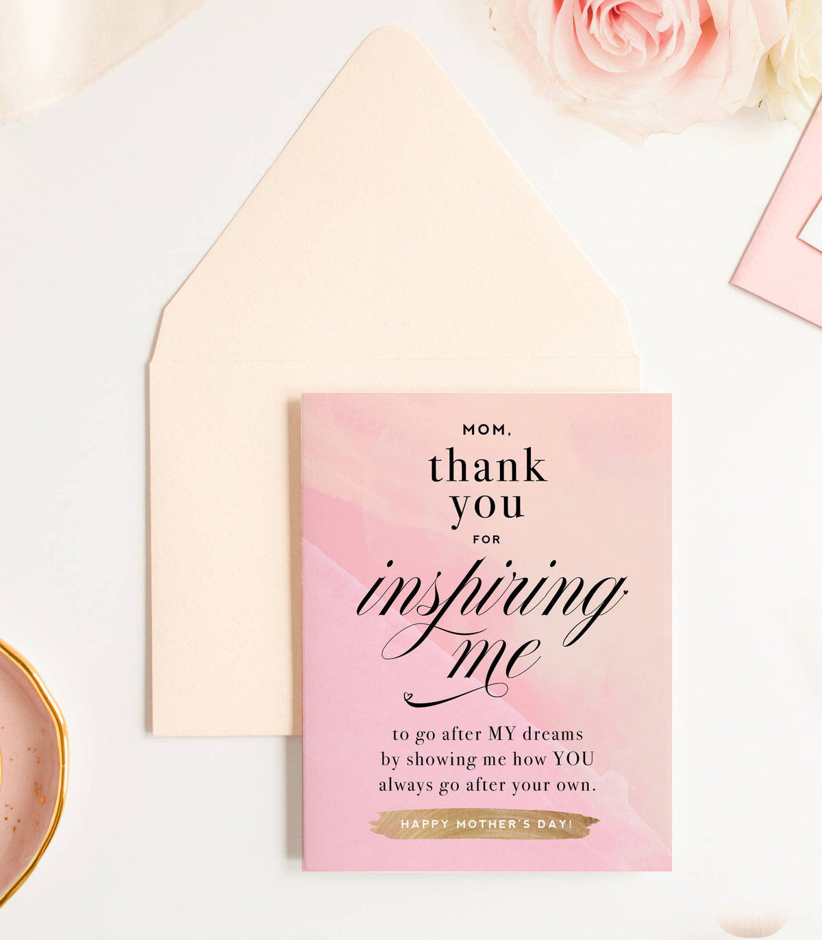 Inspiring Me - Sweet Mother's Day Greeting Card
