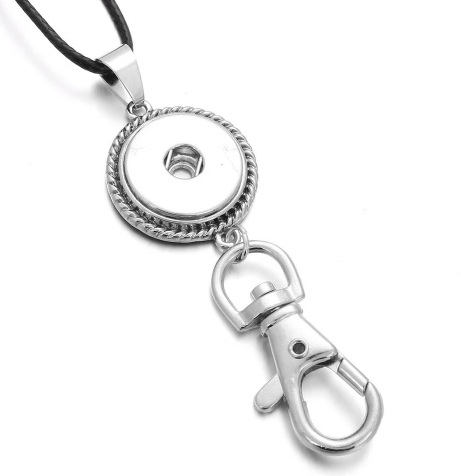 Necklace - Lanyard Snap Jewelry Necklace with Cord