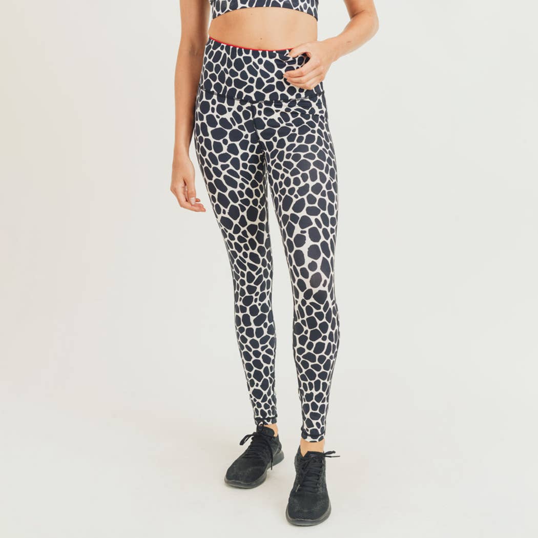 Dark Giraffe Highwaist Leggings