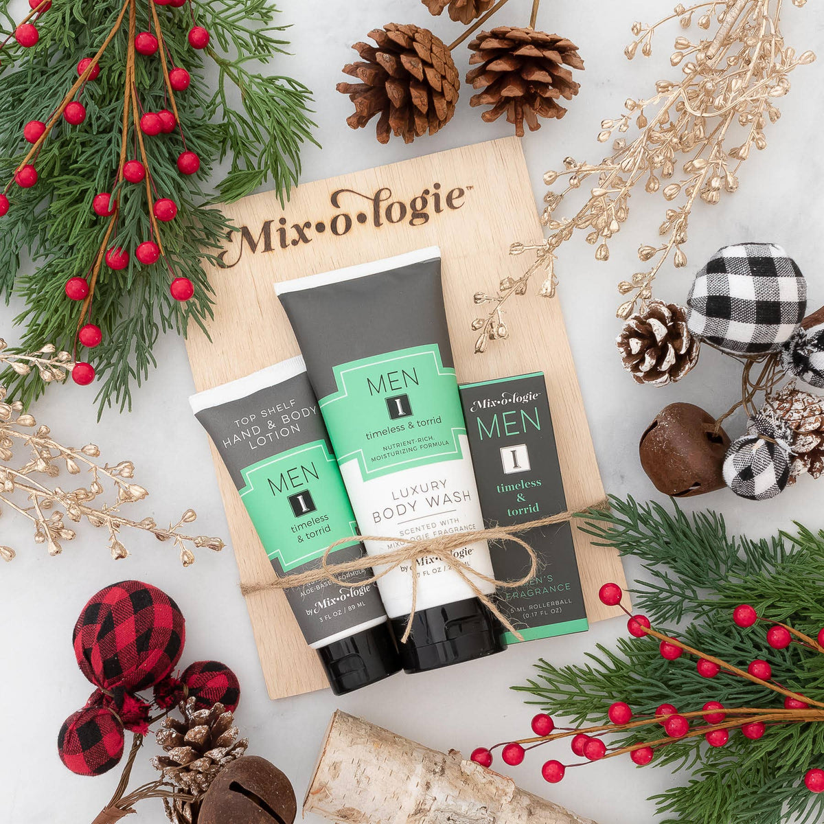 Men's Holiday Gift Set Trio (Choose Scent)