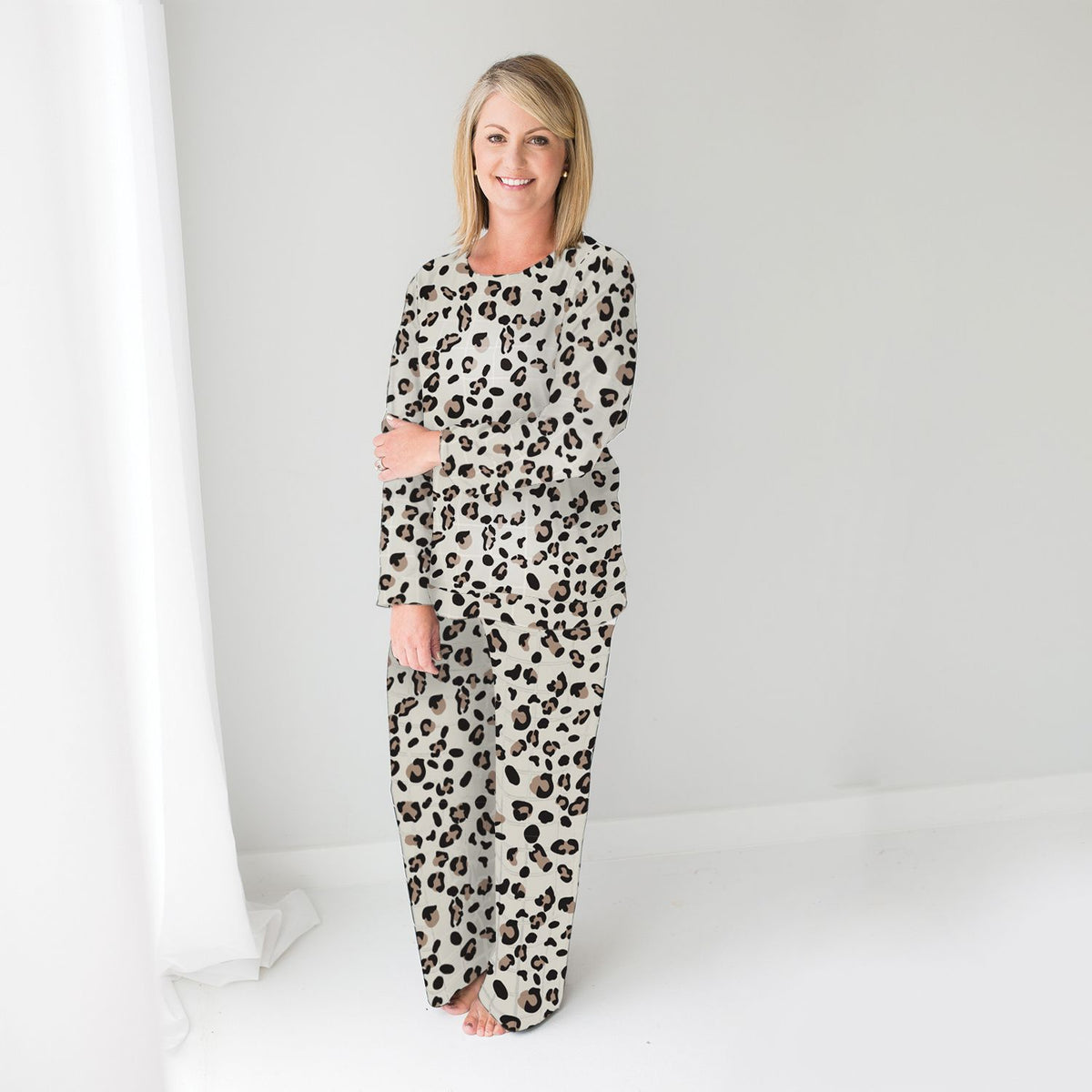 Loungewear  "Annie Leopard Set"