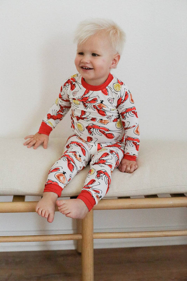 Crawfish  Bamboo Pajama Set