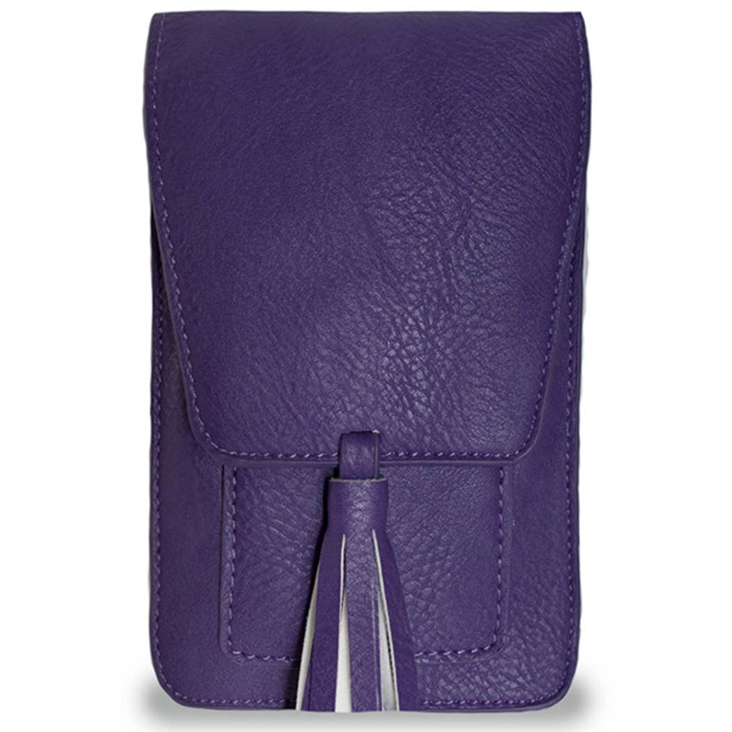 Harper Crossbody: Purple