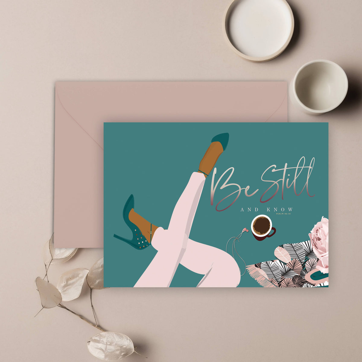 Be Still Greeting Card