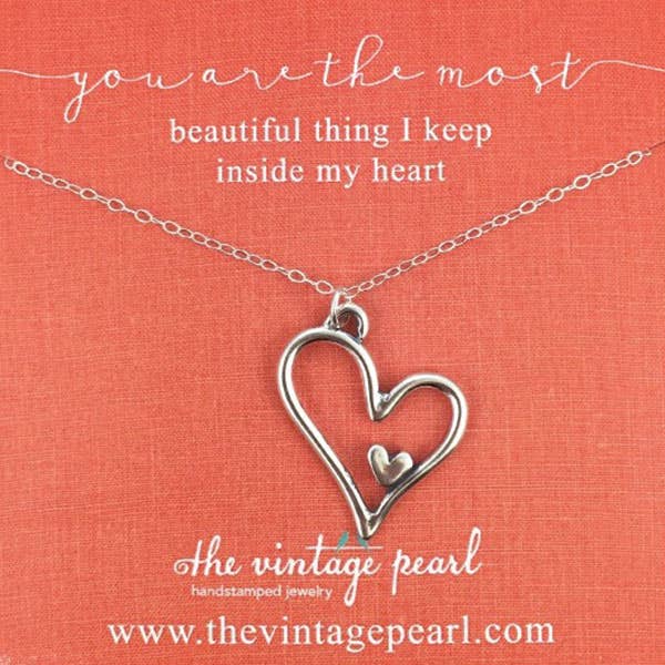 The Most Beautiful Thing Necklace (sterling silver)