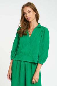 LANDRA KELLY GREEN  TOP