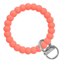 Bubble Collection Bangle and Babe Bracelet Key Ring- Coral